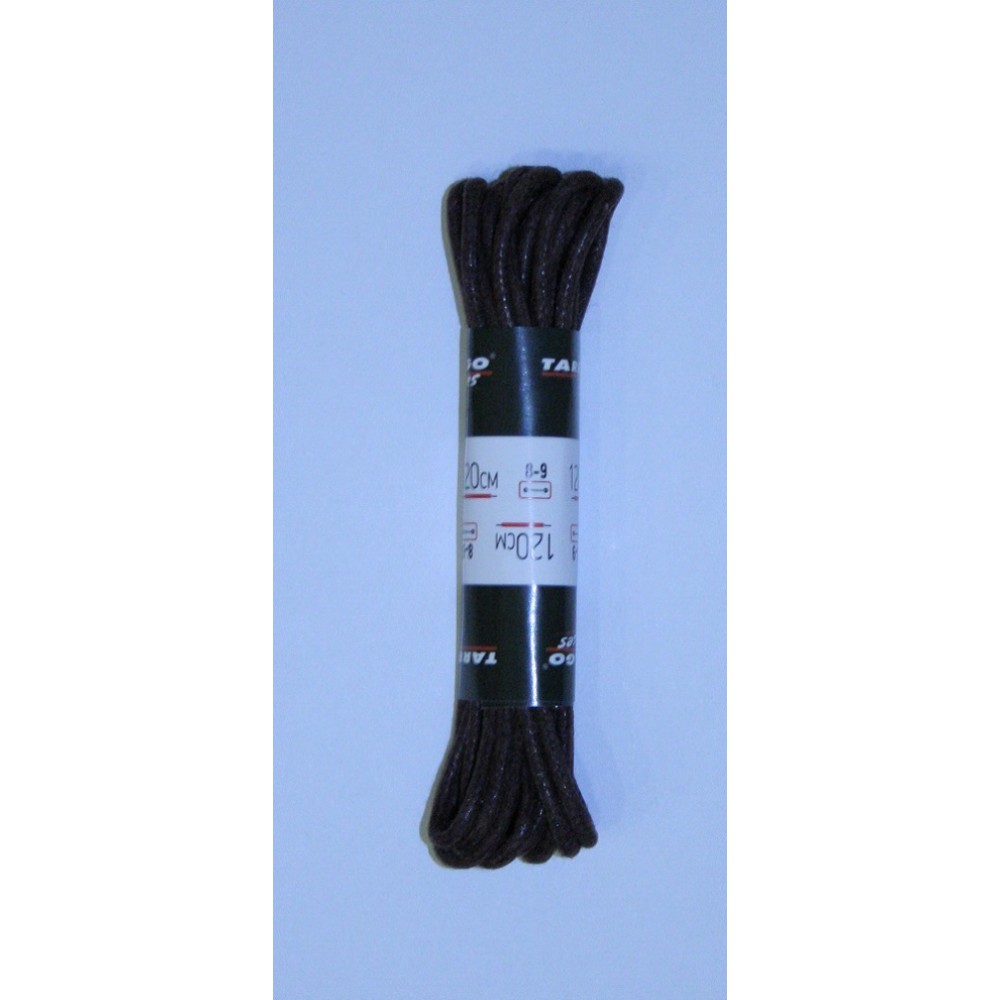 Шнурки 120 см, Круглые тонкие с пропиткой Tarrago (2 цвета)