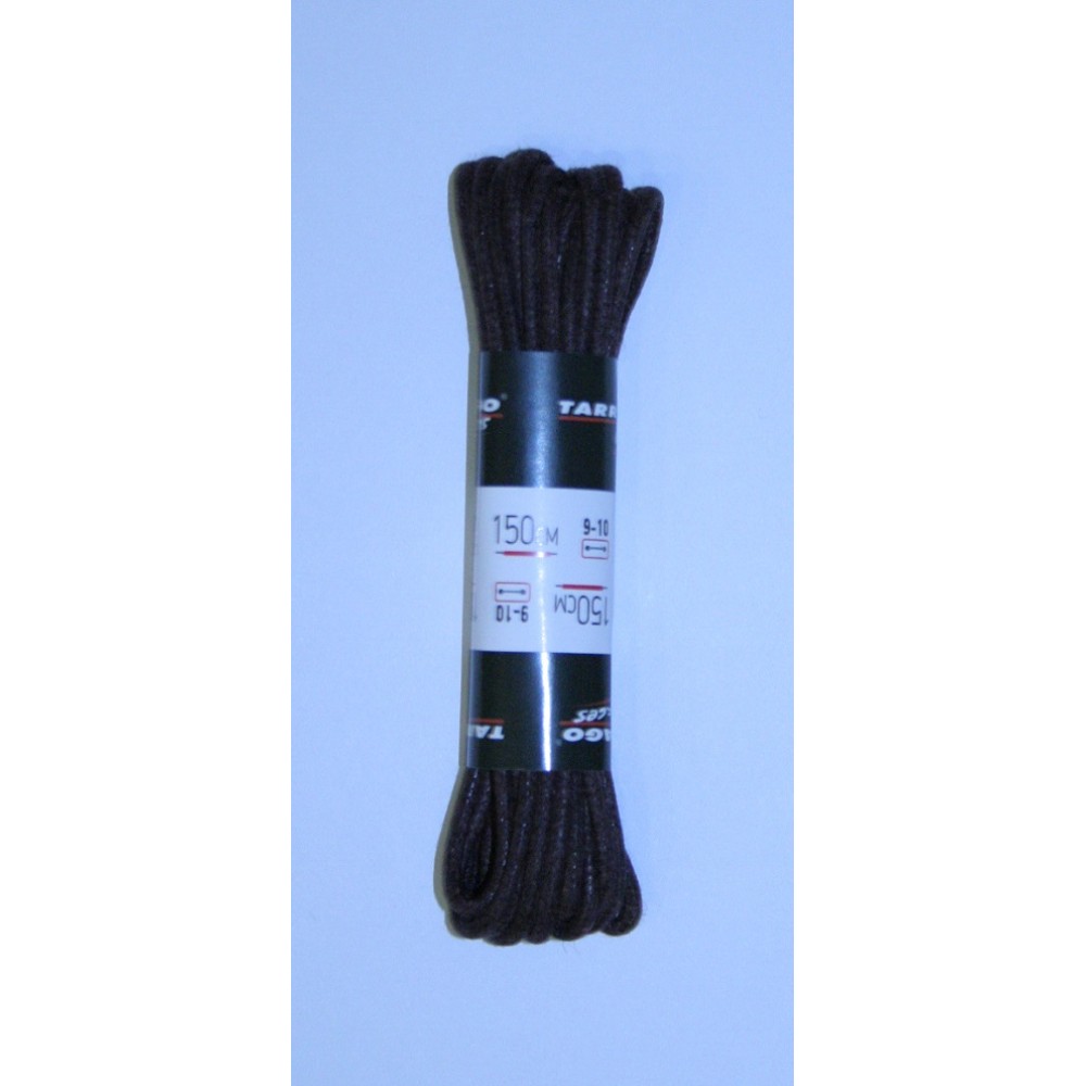 Шнурки 150 см, Круглые тонкие с пропиткой Tarrago (2 цвета)