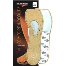 IL1031 Стельки с супинатором, кожаные, Tarrago Comfort and Beauty, размерный ряд