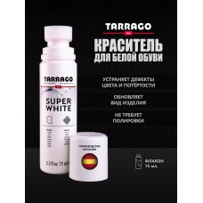 TCA29 Жидкий краситель, отбеливающий Tarrago Super White (гладкая кожа, текстиль)