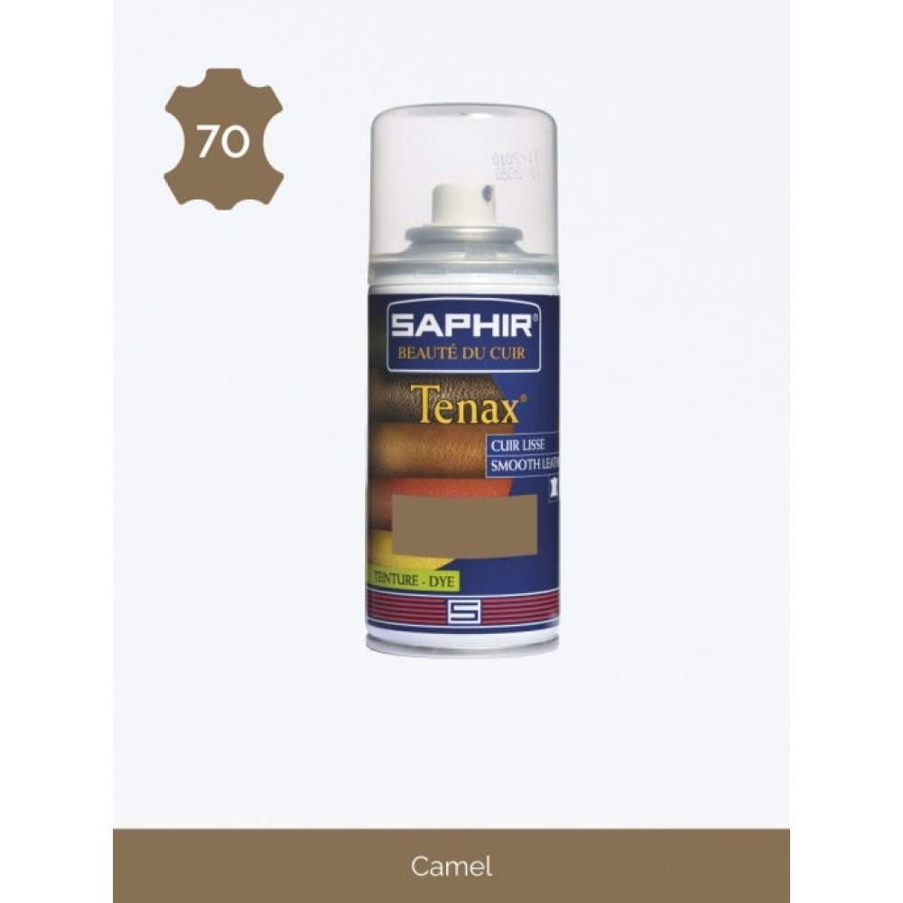 0823 Аэрозоль краситель для гладкой кожи Saphir Tenax, 150мл