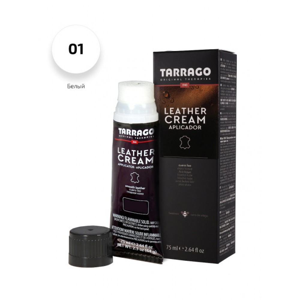 TCO87 Крем-тюбик для гладкой кожи Tarrago Leather Cream